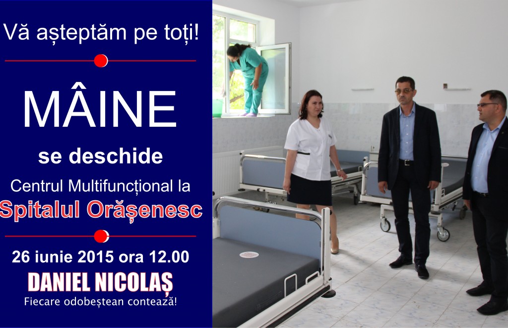 Centrul de Sănătate Multifuncţional din Odobești va fi inaugurat mâine