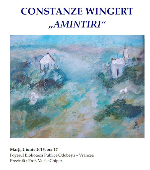 O odobeşteancă stabilită în Germania revine cu o expoziţie în oraşul natal