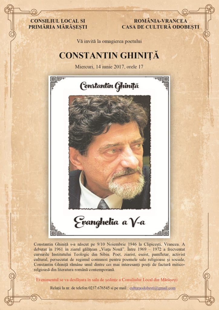 Legaturi culturale intre Odobesti si Marasesti