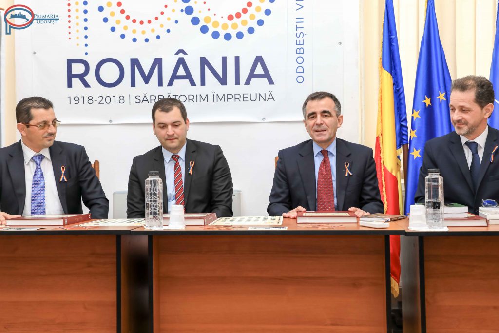 Ambasadorul Republicii Moldova a serbat Centenarul Unirii Basarabiei cu România, la ODOBEȘTI