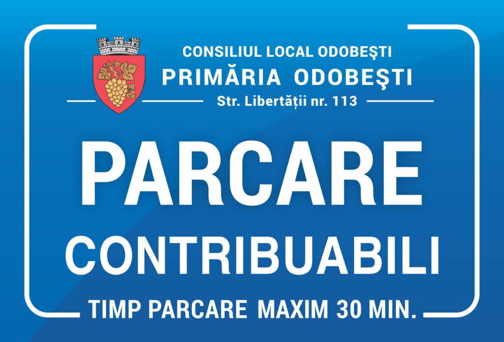 Locuri de parcare pentru contribuabili
