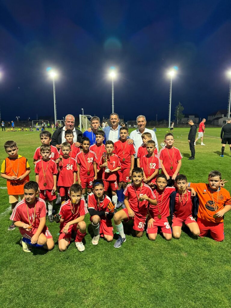 Inaugurarea instalației de nocturnă a stadionului