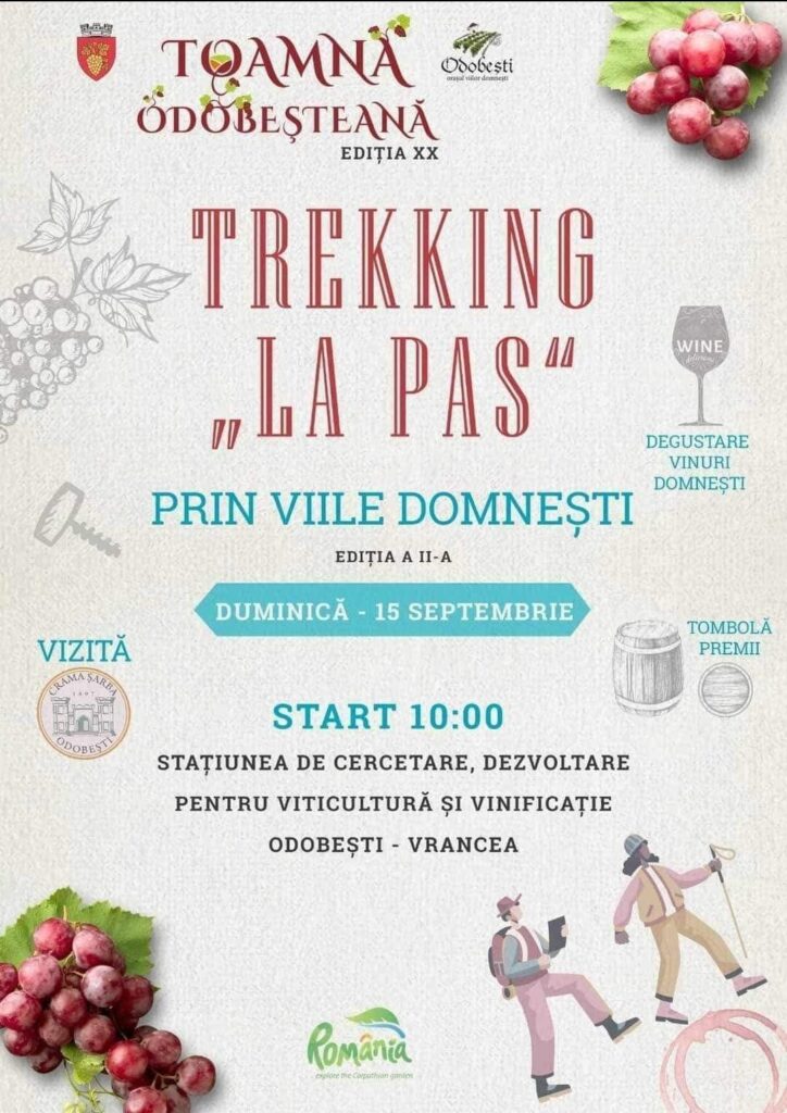 Trekking „La Pas” prin Viile Domnești