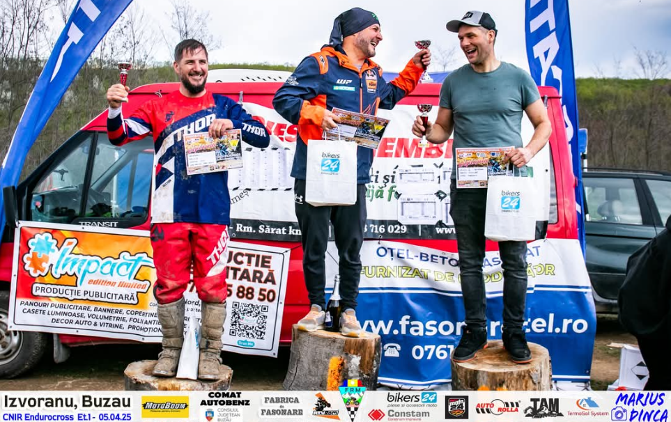 Start în forță pentru ACS Odobești la prima etapă națională de Enduro-Cross