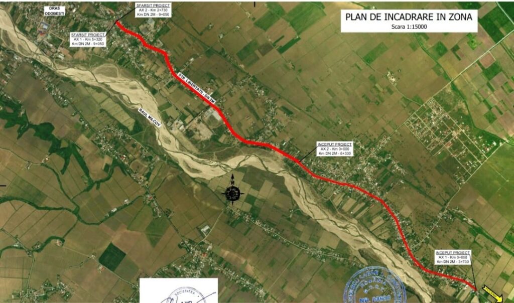Infrastructură modernă pentru bicicliști în Odobești