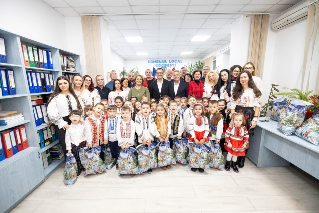 Magia colindelor a ajuns la Consiliul Local Odobești